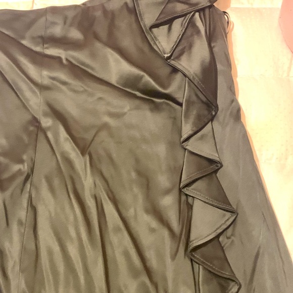 Black one shoulder Calvin Klein cocktail dress - Picture 7 of 9